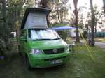 SX27727 Campervan on pitch 147 campign Le Stade, Argeles-sur-Mer.jpg